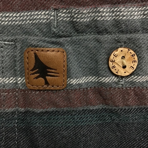 Hippy Tree Original Surf & Stone Company mens long sleeve button up shirt L - Picture 5 of 9